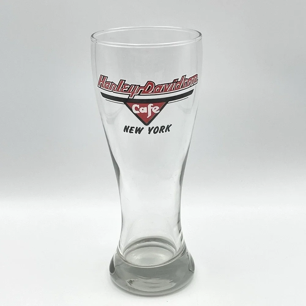 Harley-Davidson Cafe New York Pilsner Beer Glass 9.5